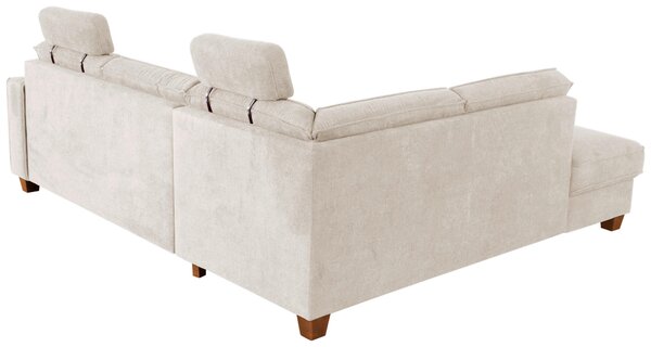 ROHOVÁ SEDAČKA, textil, krémová Sit & More - Sedací soupravy, Online Only