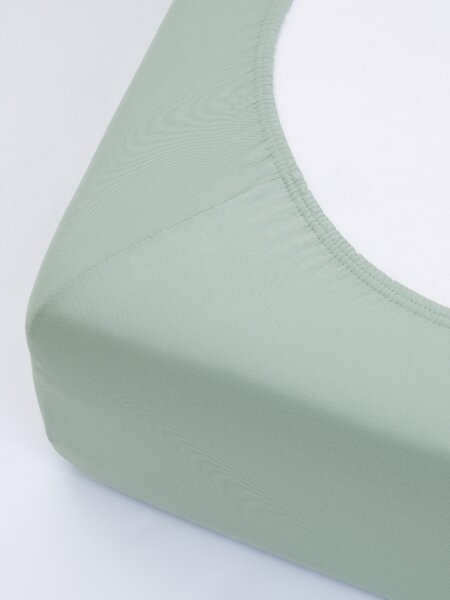 MK Lůžkoviny Jersey prostěradlo s elastanem Deluxe 120 × 200 cm – šalvějová