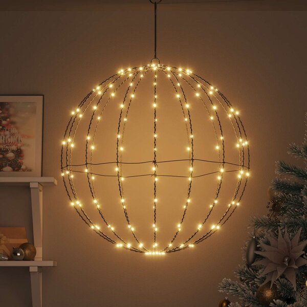 VidaXL Koule 60 x 60 x 62 cm Kov 192 LED [42019108] Barva: Studená bílá