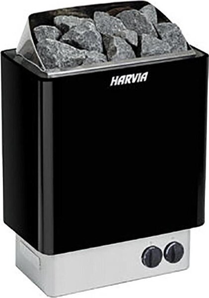 Saunové kamna Harvia Kip Schwarz 8,0 kW | s integrovaným ovládáním | HBK800230