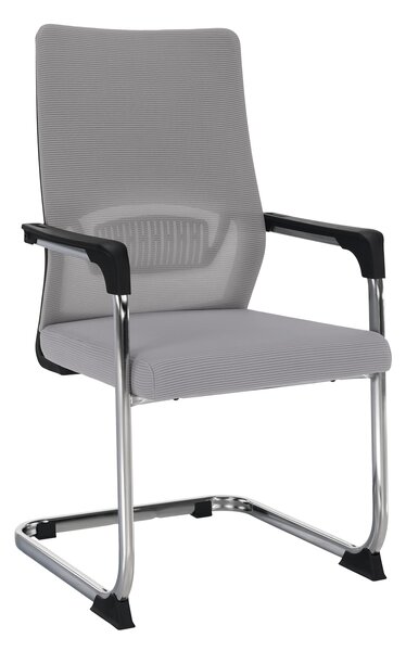 Tempo Kondela Zasedací židle, šedá/černá, KABIR