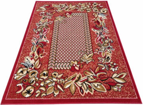 Koberec PP 7192 červená - 50x90 cm