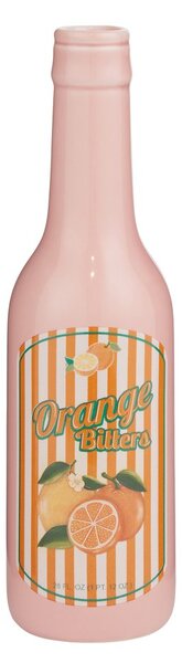 BEVERAGE Váza lahev 20 cm - růžová