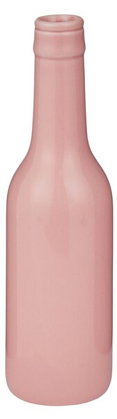 BEVERAGE Váza lahev 20 cm - růžová