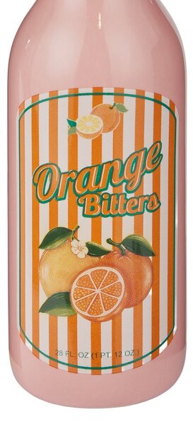 BEVERAGE Váza lahev 20 cm - růžová