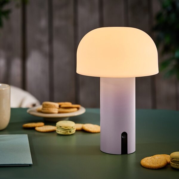 MUSHROOM Venkovní lampa - fialová