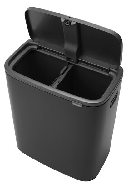Brabantia odpadkový koš Bo Touch Bin - 2 x30L,matná černá
