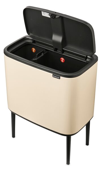 Brabantia odpadkový koš Bo Touch Bin - 11 + 23 L, jemná béžová