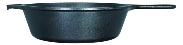 Hluboká litinová pánev Lodge 26 cm s poklicí