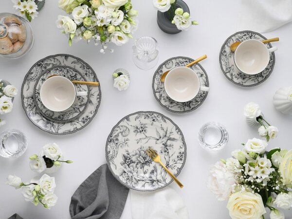 KÁVOVÁ SOUPRAVA porcelán Creatable - Online Only nádobí, Online Only