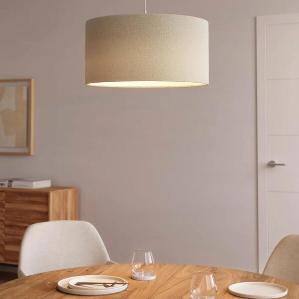 Béžové stínidlo Kave Home Nazli 50 cm
