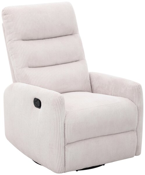 RELAXAČNÍ KŘESLO, kov, textil, béžová Carryhome - Relaxační křesla