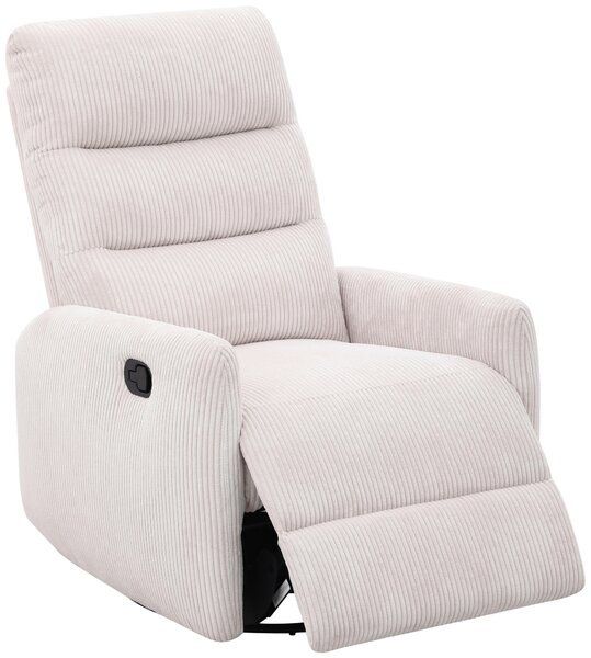 RELAXAČNÍ KŘESLO, kov, textil, béžová Carryhome - Relaxační křesla