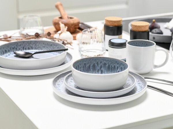 KOMBINOVANÁ SOUPRAVA 16dílné kamenina Creatable - Online Only nádobí, Online Only