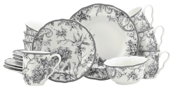 KOMBINOVANÁ SOUPRAVA 16dílné porcelán Creatable - Online Only nádobí, Online Only
