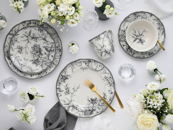 KOMBINOVANÁ SOUPRAVA 16dílné porcelán Creatable - Online Only nádobí, Online Only