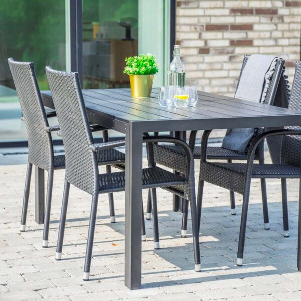 Vikio Zahradní set 150x90 pro 6 osob DT276 antracit