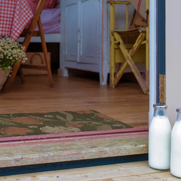 Rohožka z kokosového vlákna 40x60 cm William Morris Rose – Artsy Doormats