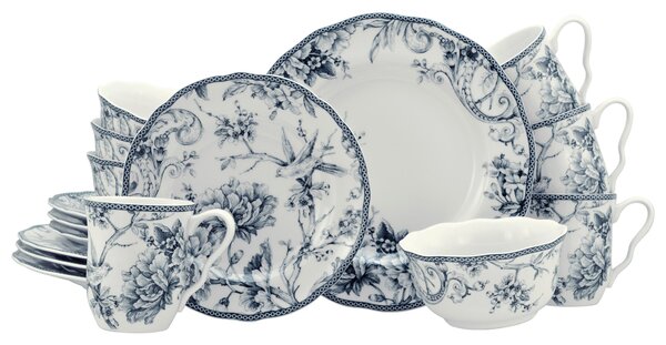KOMBINOVANÁ SOUPRAVA 16dílné porcelán Creatable - Online Only nádobí, Online Only