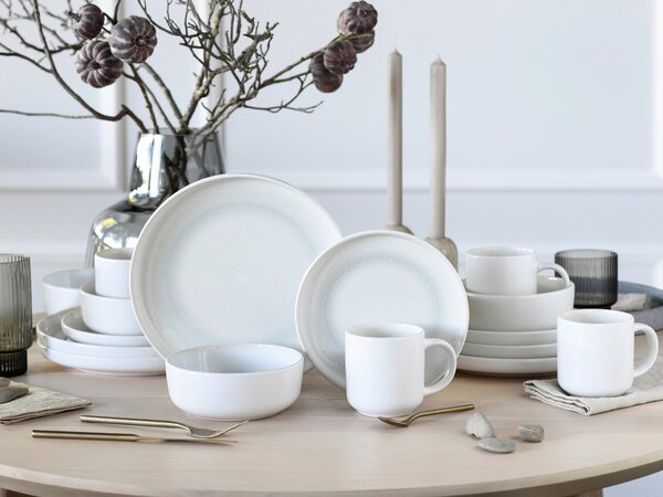 KOMBINOVANÁ SOUPRAVA 16dílné kamenina Creatable - Online Only nádobí, Online Only