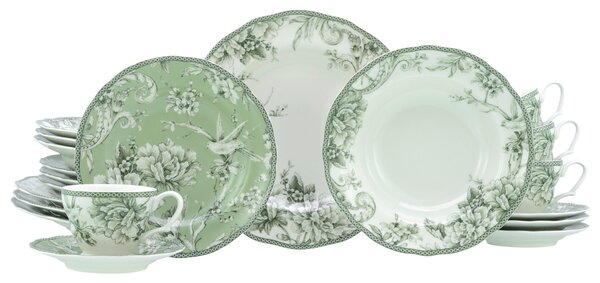 KOMBINOVANÁ SOUPRAVA 20dílné porcelán Creatable - Online Only nádobí, Online Only