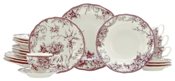 KOMBINOVANÁ SOUPRAVA 20dílné porcelán Creatable - Online Only nádobí, Online Only