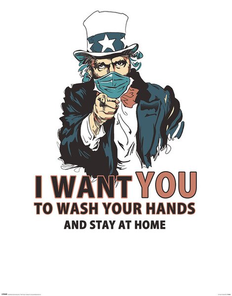 Plakát, Obraz - Vincent Trinidad - Wash Your Hands, (61 x 91.5 cm)
