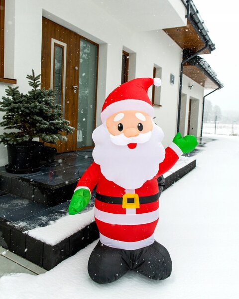 Nafukovací Santa Claus s LED osvětlením 125 cm