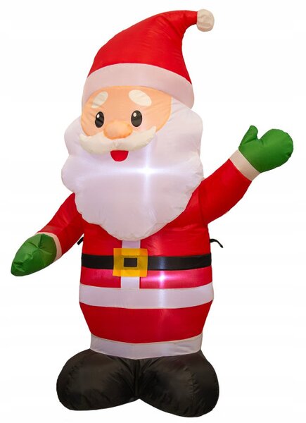 Nafukovací Santa Claus s LED osvětlením 125 cm