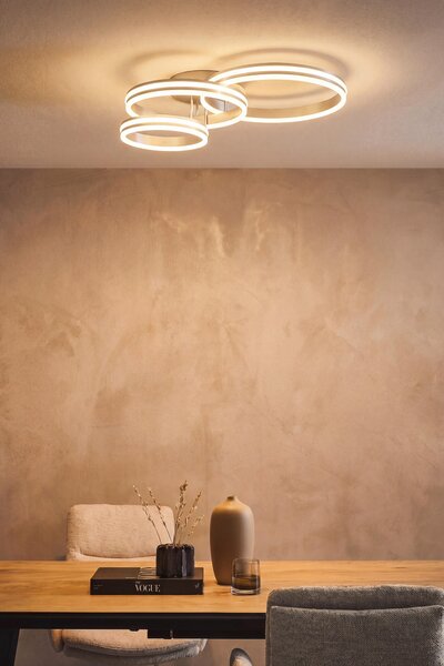 STROPNÍ LED SVÍTIDLO, 80/60/20 cm Novel - Stropní svítidla