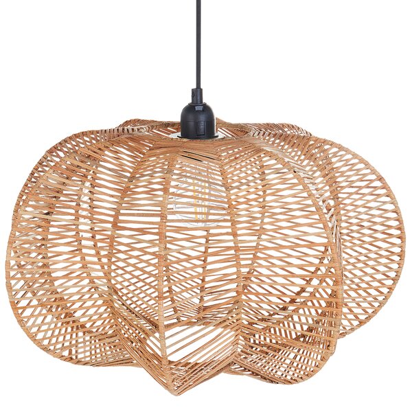 Závěsná lampa KIBI Ratan Přírodní