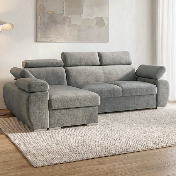 Sedací souprava BASTON | 170x255 cm | rozkládací + úložný prostor | VÝBĚR TKANIN