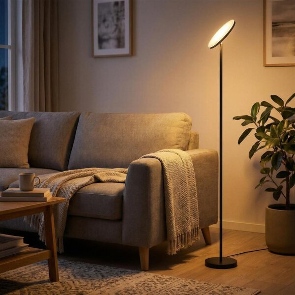LED stojací lampa s dálkovým ovládáním LFLB35018BD02