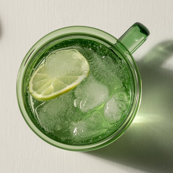 Muurla Hrnek Glass 0,35l, zelený