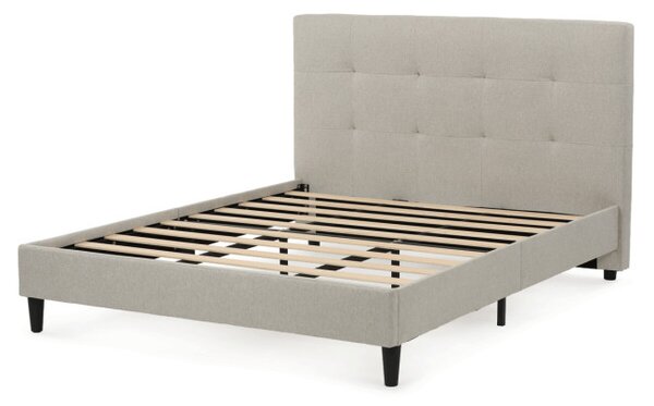 Manželská postel béžová 160x200 cm BED-M160 CRM2