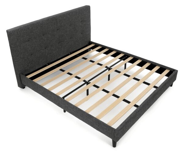 Manželská postel šedá 180x200 cm BED-M180 GREY2