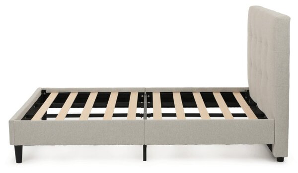 Manželská postel béžová 160x200 cm BED-M160 CRM2