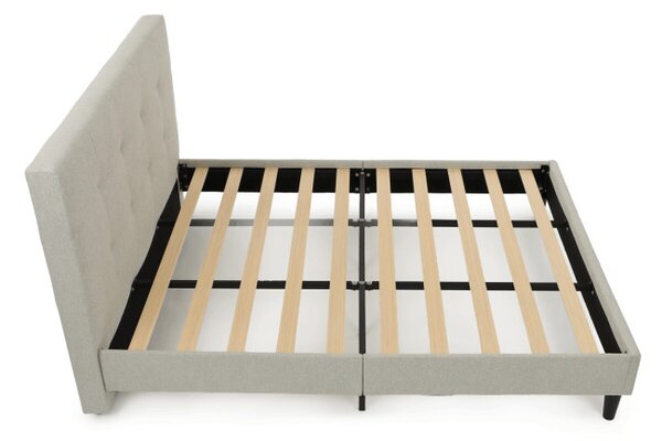 Manželská postel béžová 160x200 cm BED-M160 CRM2