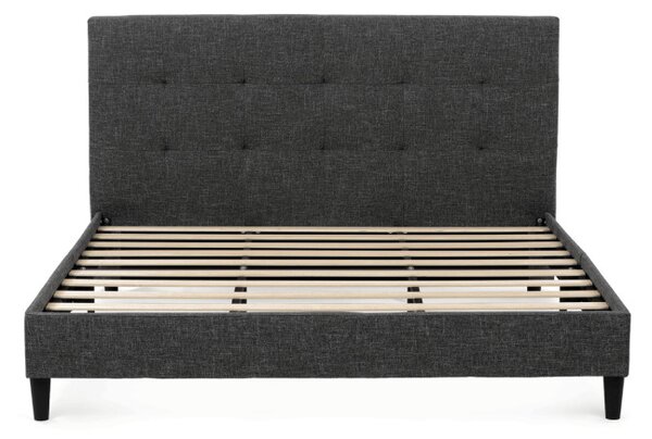 Manželská postel šedá 180x200 cm BED-M180 GREY2