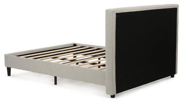 Manželská postel béžová 160x200 cm BED-M160 CRM2