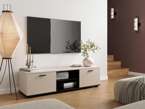 TV stolek Boho B4, Barva: kašmír / kašmír + černá 5903211456695