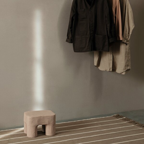 FERM LIVING Stolička Podo Stool, White