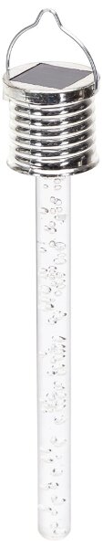 Aigostar - LED Solární svítidlo LED/0,006W/1,2V chrom 6500K IP44