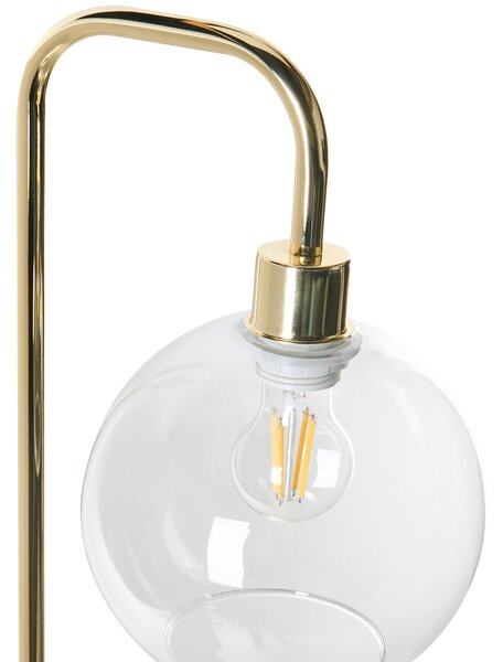 Stojací lampa OKAVANGO Kov Zlatá
