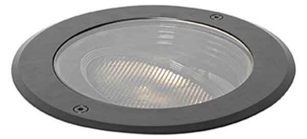 Venkovní bodové svítidlo do země černé AR111 nastavitelné IP65 - Delux Honey
