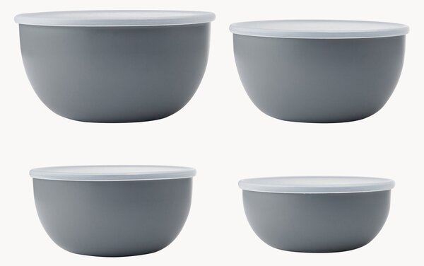 Sada nádob na přípravu jídla's víčky KitchenAid, 4 díly