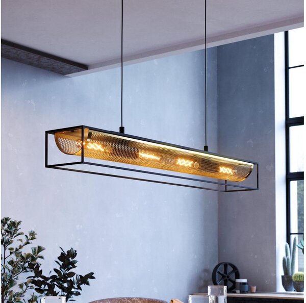 Eglo 43788 - Lustr na lanku NOHALES 4xE27/40W/230V