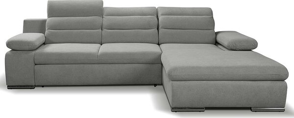 Sedací souprava GRECO MINI | 278x185 cm | PRAVÁ | rozkládací + úložný prostor | VÝBĚR TKANIN