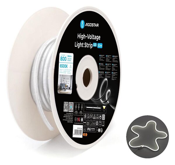 Aigostar - LED Pásek 50m LED/400W/230V 6500K IP65