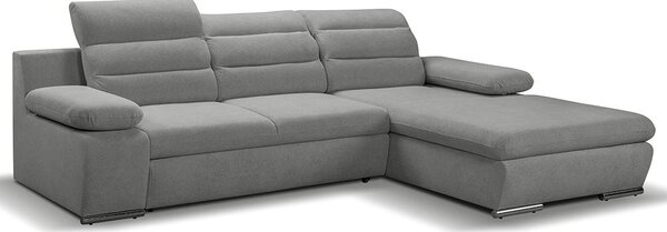 Sedací souprava GRECO MINI | 278x185 cm | PRAVÁ | rozkládací + úložný prostor | VÝBĚR TKANIN